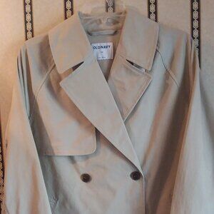 Old Navy Women's XS Khaki 27inch Coat NWT